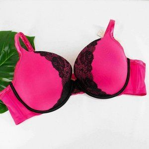 NEW Cacique Smooth Boost Plunge Bra Sz 50C UW